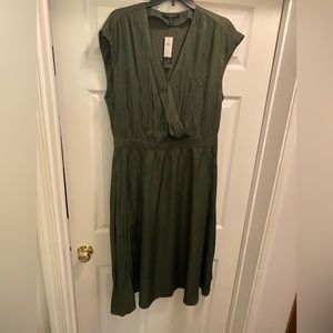Satin Banana Republic Dress
